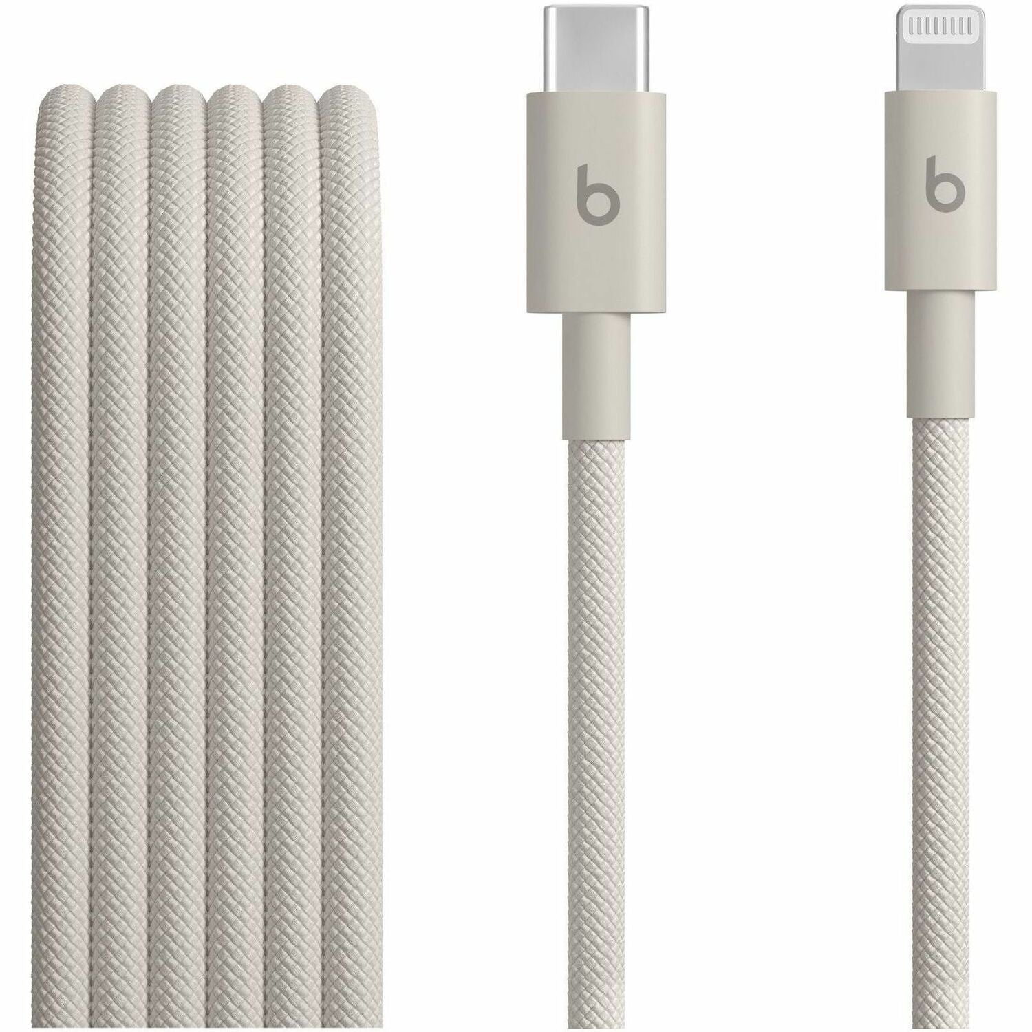 Beats by Dr. Dre USB-C to Lightning Woven Cable (1.5 m / 5 ft.) - Surge Stone - MDGL4LL/A