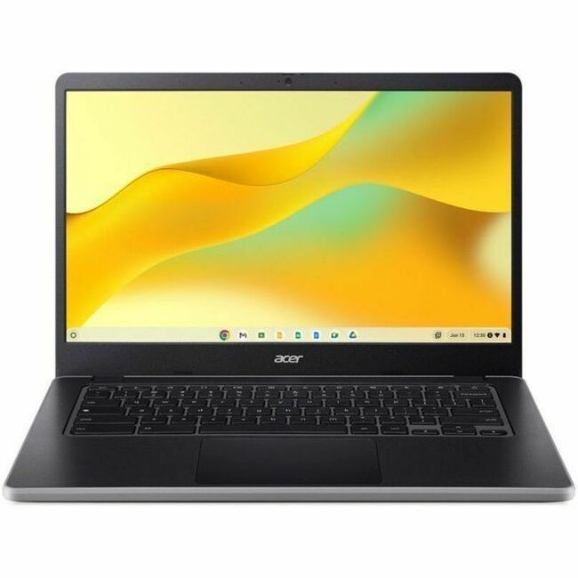 Acer Chromebook 314 C936 C936-C0RN 14" Chromebook - Full HD - 60 Hz - Intel N-Series N100 - 8 GB - 64 GB Flash Memory - English (US) Keyboard - Black - NX.JJ9AA.002
