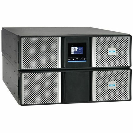 Eaton 9PX G2 6000VA 5400W 208/120V Online Double-Conversion UPS - L6-30P Input, 6x 5-20R, 1x L6-30R, 1x L14-30R, Cybersecure Network Card, Extended Run, 6U Rack/Tower - 9PX6KP1G2