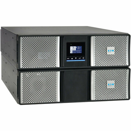 Eaton 9PX G2 5000VA 5000W 208/120V Online Double-Conversion UPS - L6-30P Input, 6x 5-20R, 1x L6-30R, 1x L14-30R, Cybersecure Network Card, Extended Run, 6U Rack/Tower - 9PX5KP1G2