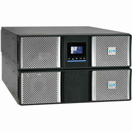 Eaton 9PX G2 5000VA 5000W 208/120V Online Double-Conversion UPS - L6-30P or Hardwired Input, 18x 5-20R, 2x L6-20R, 1x L6-30R, Cybersecure Network Card, Extended Run, 6U Rack/Tower - 9PX5KTF5G2