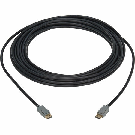 Eaton Tripp Lite Series DisplayPort Cable with Latching Connectors (M/M), 4K 60 Hz, HBR2, 4:4:4, HDCP 2.2, 50 ft. (15.2 m), Black - P580-050-4K6