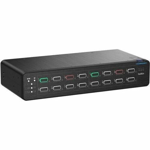 Belkin 8:2 DisplayPort MultiClave Secure KVM with CAC - F1DN108MVKVMDC4