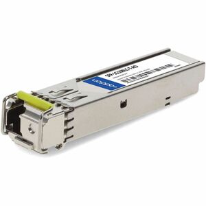 AddOn Moxa SFP-1G10BLC-T Compatible TAA 1000Base-BX SFP Transceiver (SMF, 1550nmTx/1310nmRx, 10km, LC, -40 to 85C) - SFP-1G10BLC-T-AO