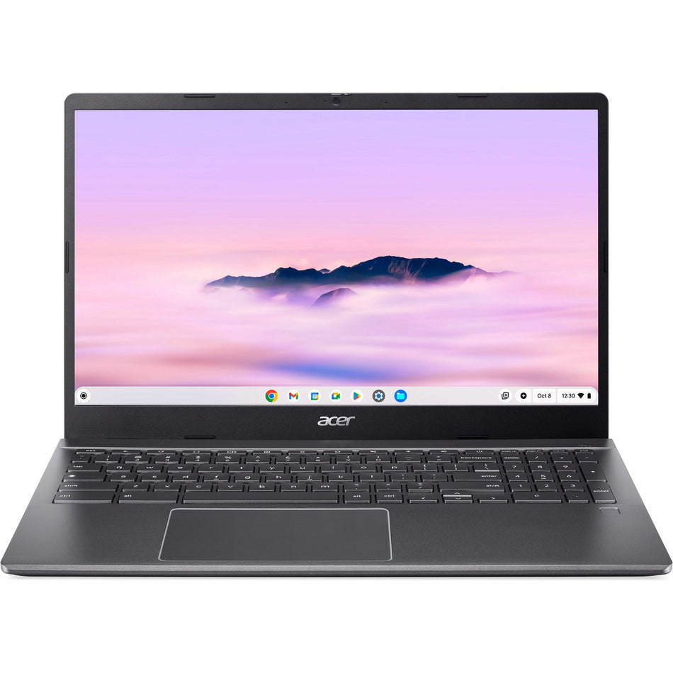 Acer Chromebook Plus 515 CBE595-2 CBE595-2-32EE 15.6" Chromebook - Full HD - 60 Hz - Intel Core 3 100U - 8 GB - 256 GB SSD - English (US) Keyboard - Iron - NX.JHUAA.002