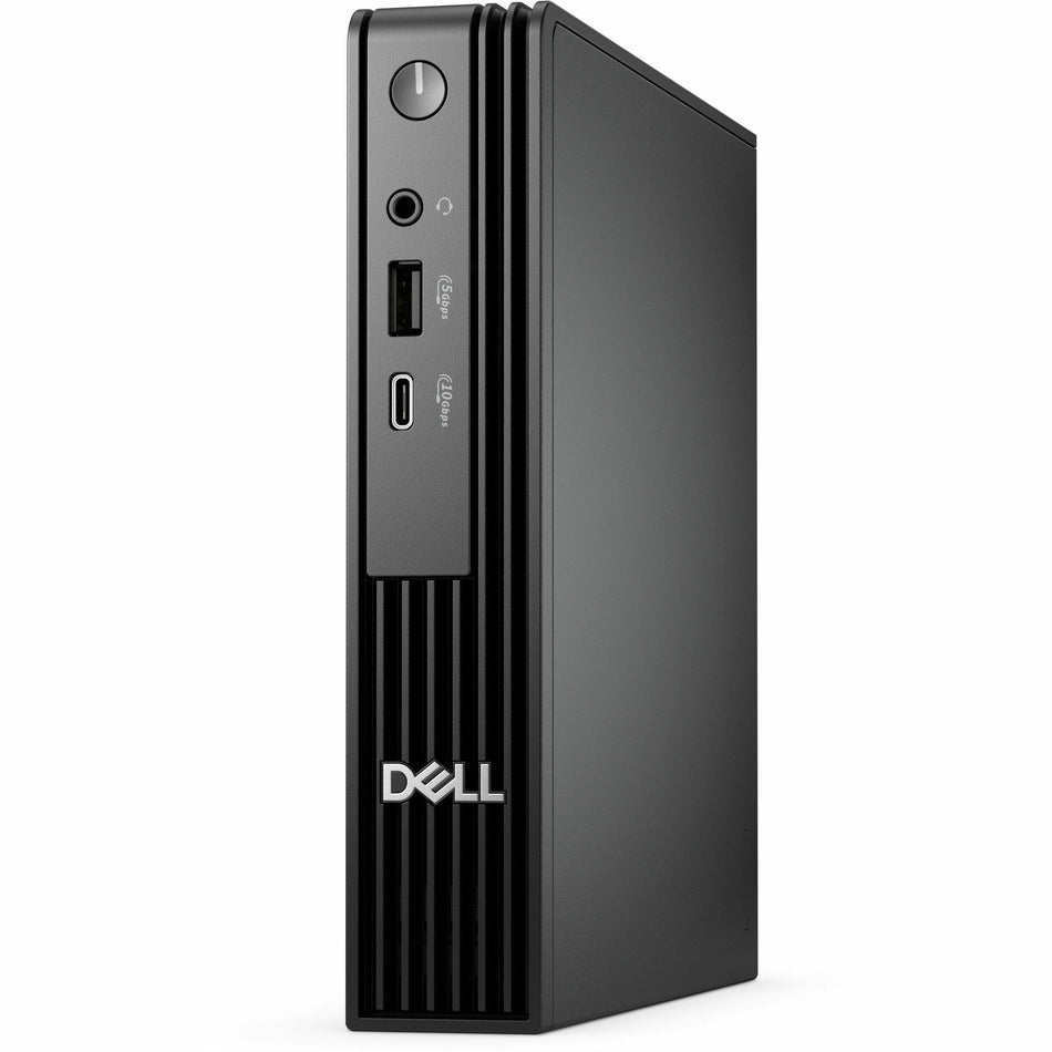 Dell Pro Micro QCM1250 Desktop Computer - Intel Core i3 14th Gen i3-14100T - 8 GB - 256 GB PCI Express NVMe 4.0 SSD - Micro PC - NYM14