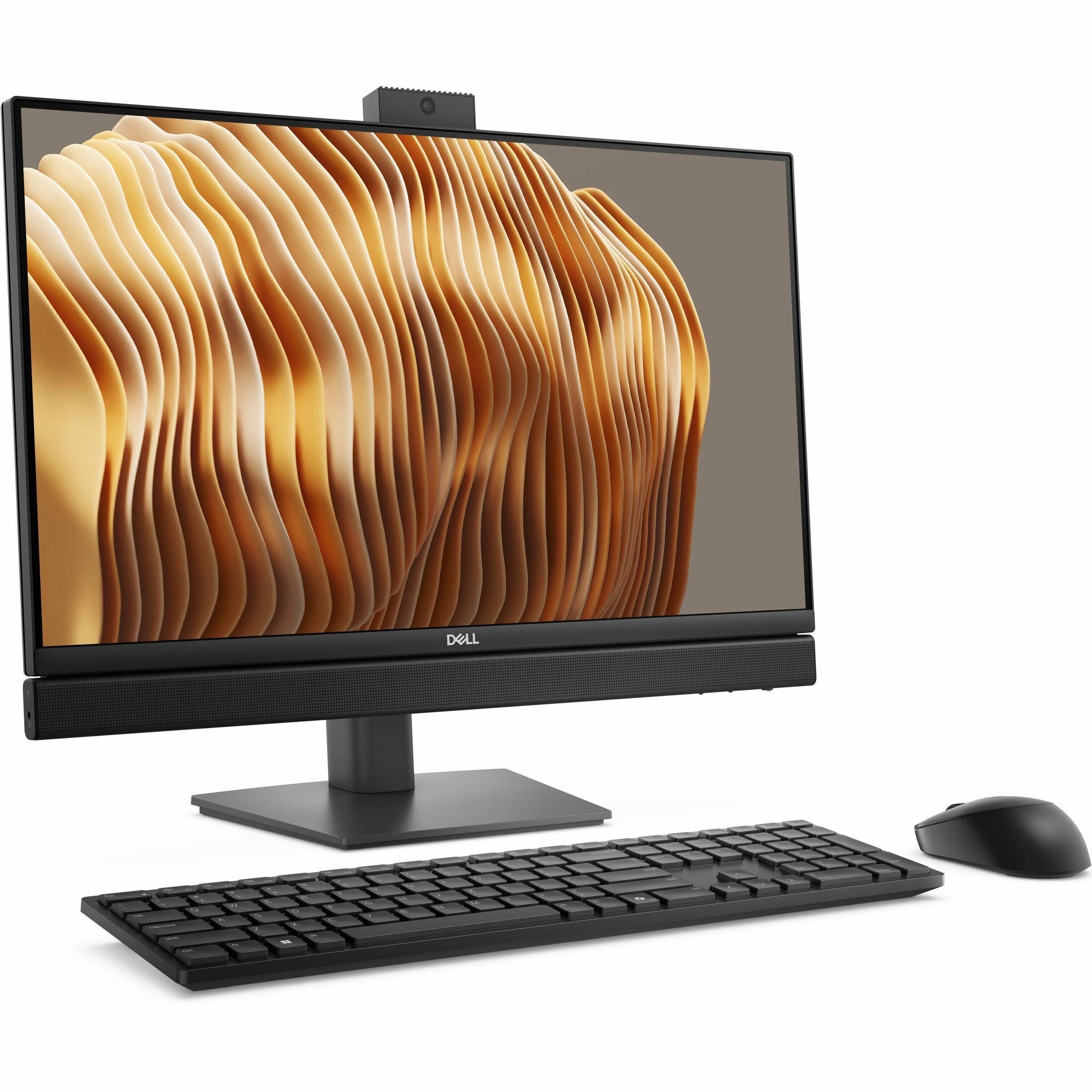 Dell Pro QC24251 All-in-One Computer - Intel Core i5 14th Gen i5-14500T - 8 GB - 256 GB SSD - 23.8" Full HD - Desktop - Dark Gray - 3R8TP