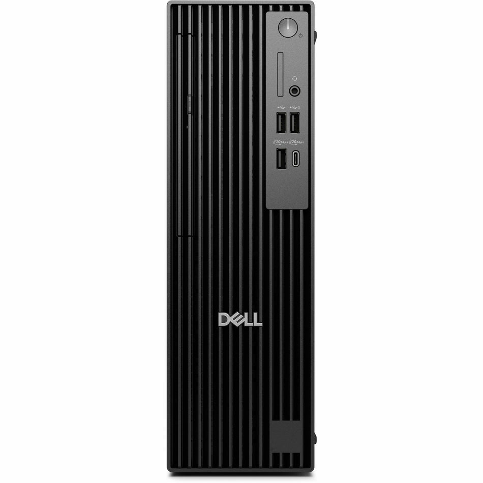 Dell Pro Slim Plus QBS1250 Desktop Computer - Intel Core Ultra 7 265 - 16 GB - 512 GB SSD - Slim PC - Standard Black - TVJ2X