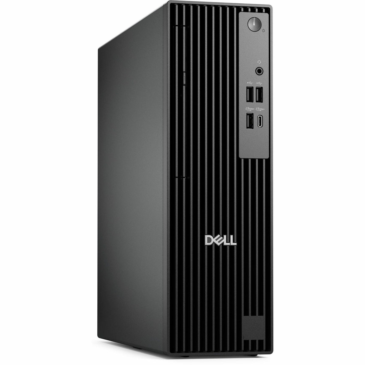 Dell Pro QCS1255 Desktop Computer - AMD Ryzen 5 8500G - 16 GB - 512 GB SSD - Slim PC - Standard Black - 2HJ6F