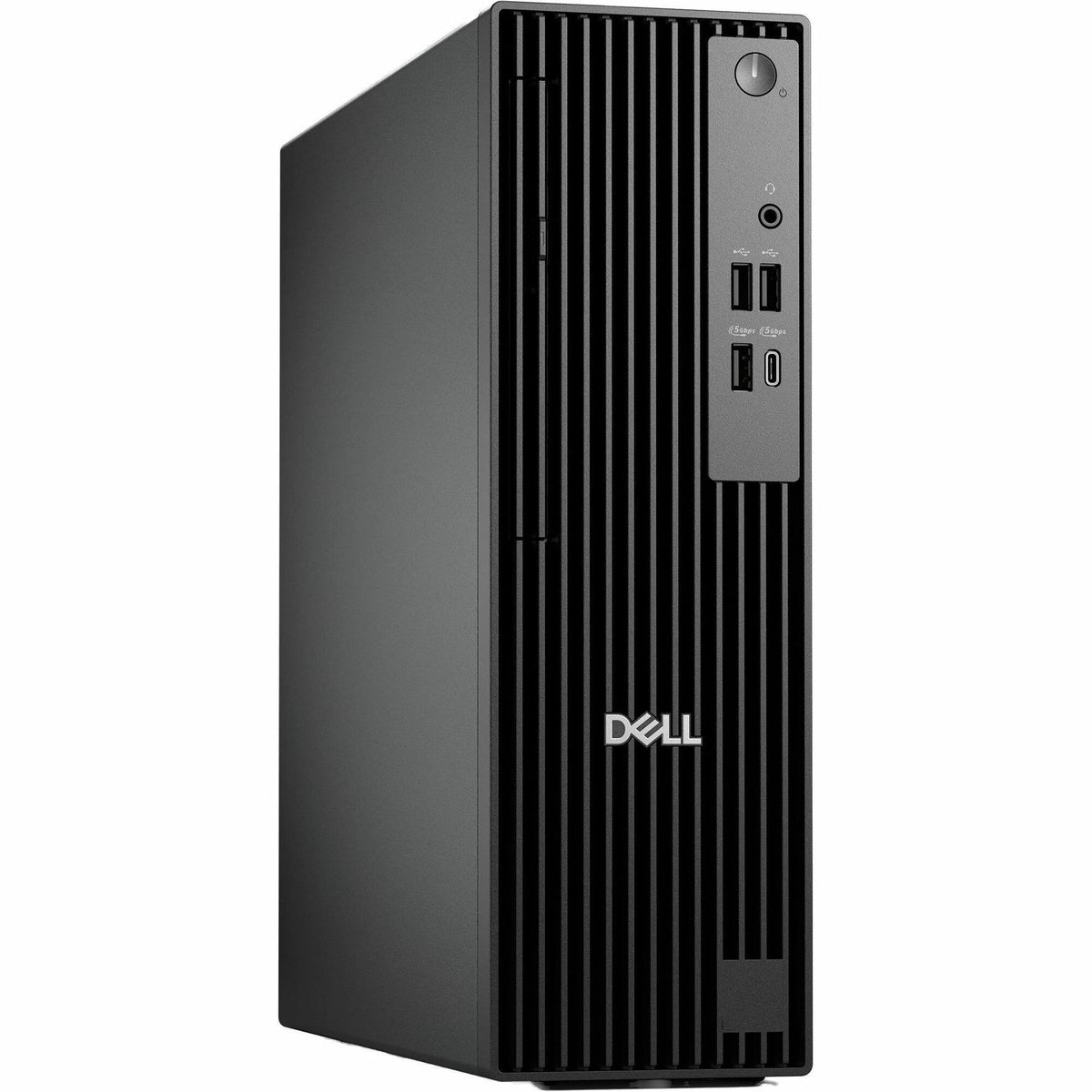 Dell Pro QCS1255 Desktop Computer - AMD Ryzen 5 PRO 8500G - 16 GB - 512 GB SSD - Slim PC - Standard Black - 7HFPR