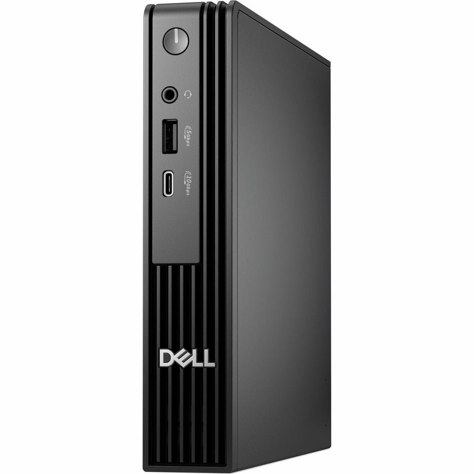 Dell Pro Micro QCM1250 Desktop Computer - Intel Core i5 14th Gen i5-14500T - 16 GB - 256 GB SSD - Micro PC - 1D5HX
