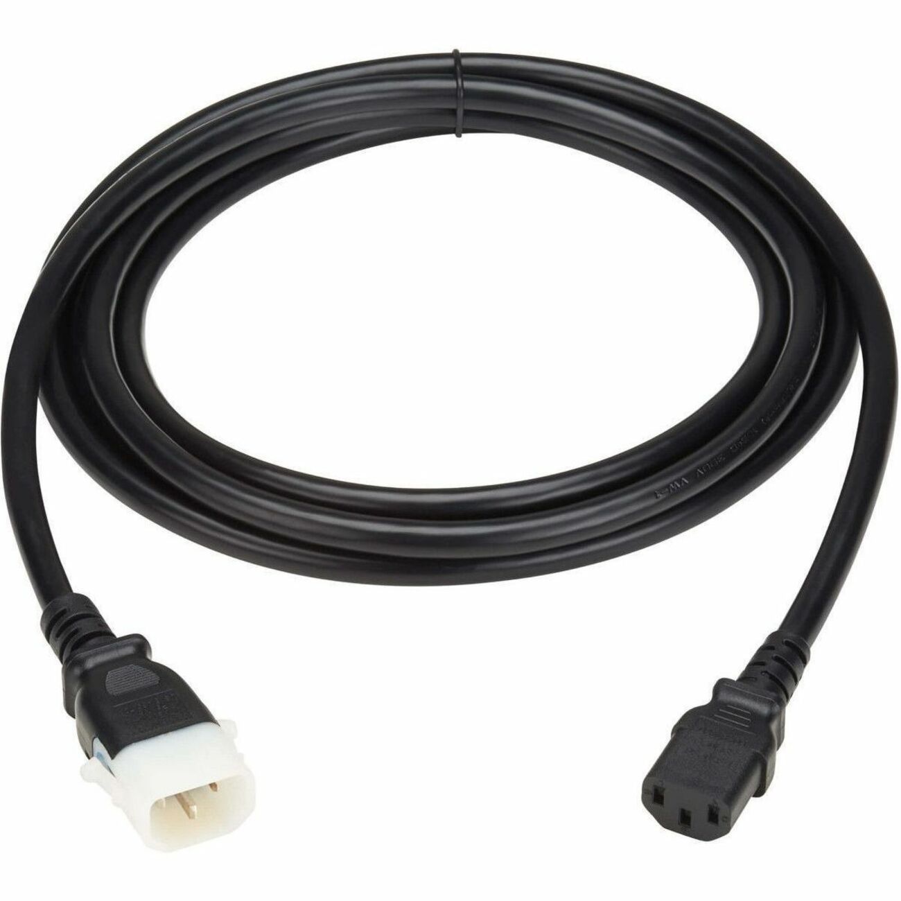Eaton Tripp Lite Series PDU Power Cords, C13 to P-Lock C14 - Heavy-Duty, 15A, 250V, 14 AWG, 10 ft. (3.1 m), Black, 6 Pack - P005-E10-6