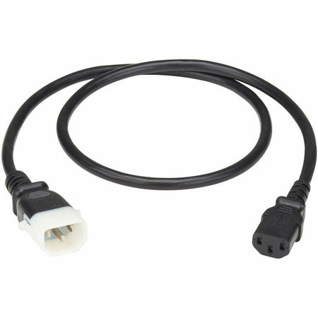 Eaton Tripp Lite Series PDU Power Cords, C13 to P-Lock C14 - Heavy-Duty, 15A, 250V, 14 AWG, 4 ft. (1.2 m), Black, 6 Pack - P005-E04-6