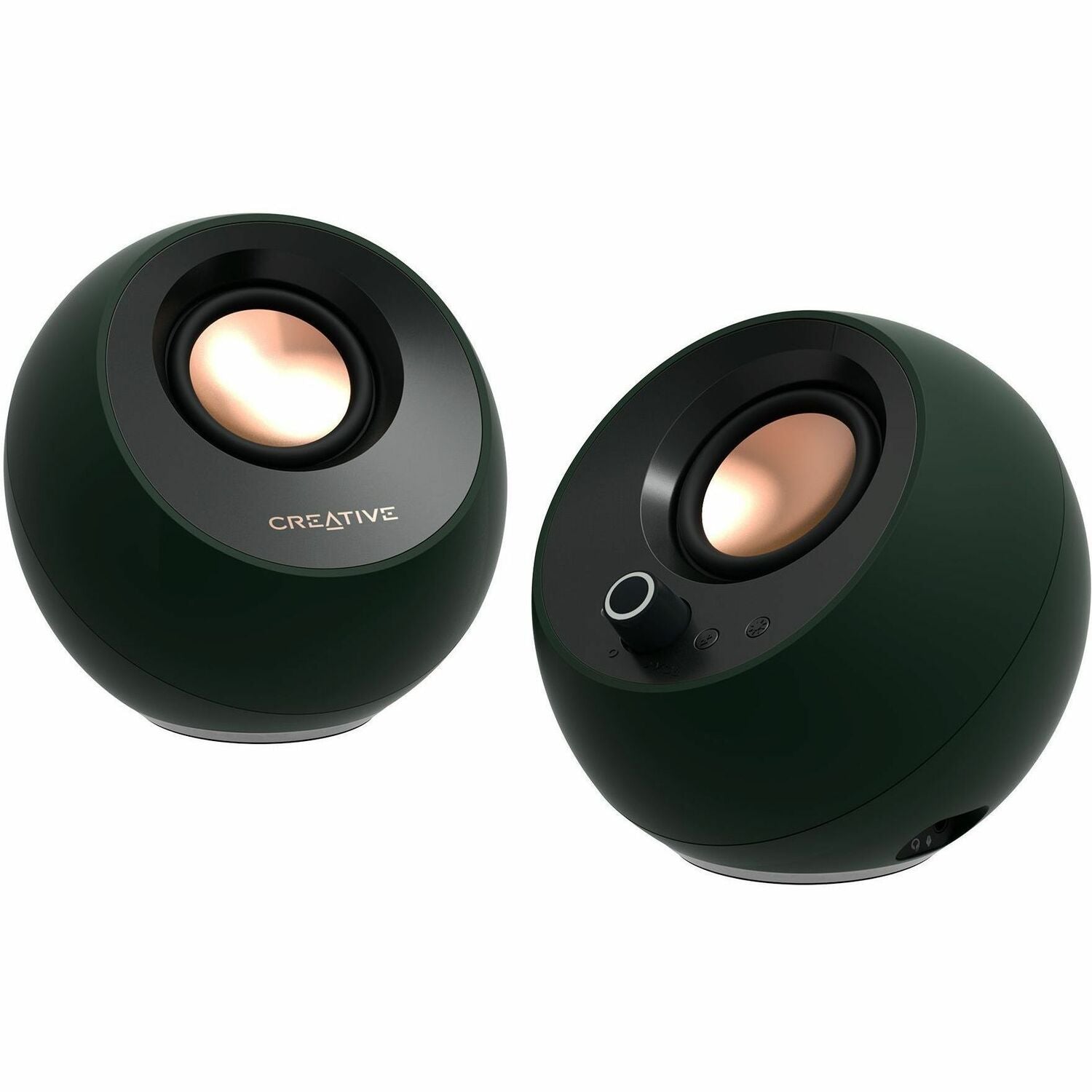 Creative Pebble Pro 2.0 Bluetooth Speaker System - 10 W RMS - Black - 51MF1710AA000
