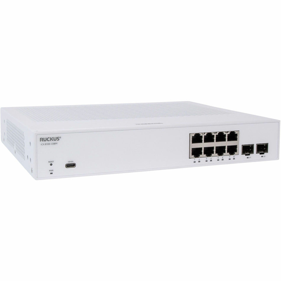 RUCKUS ICX 8100-C08PF Ethernet Switch - ICX8100-C08PF