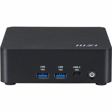 MSI Cubi NUC AI 1UMG-025BUS NUC Desktop Computer - Intel Core Ultra 5 125H - Mini PC - Black - CubiNUCAI025B