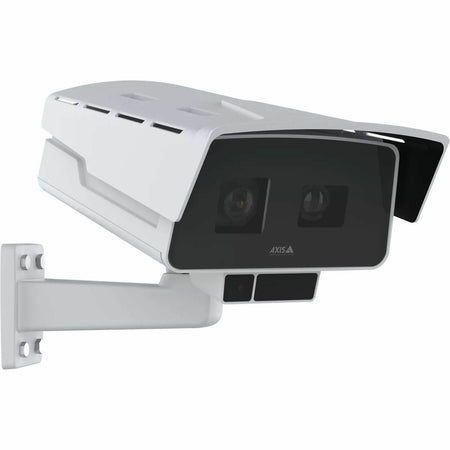 AXIS P1518-LE 8 Megapixel / 2 Megapixel Outdoor 4K Network Camera - Color - Box - White - TAA Compliant - 02757-001