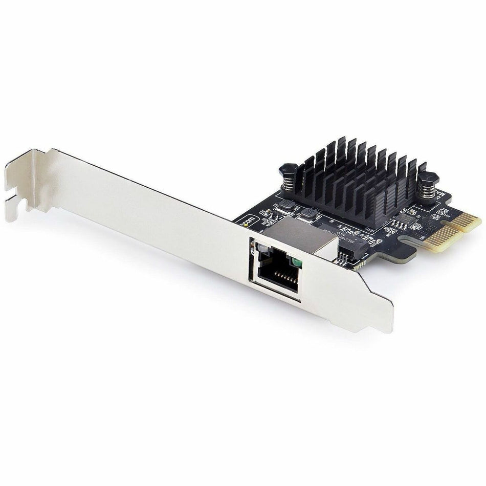StarTech.com 1-Port 5G Gigabit PCIe Network Adapter Card, 5G/2.5G/1G/100M/10M, PCI Express NIC, Realtek RTL8126, Windows & Linux, TAA - PR15GR-NETWORK-CARD