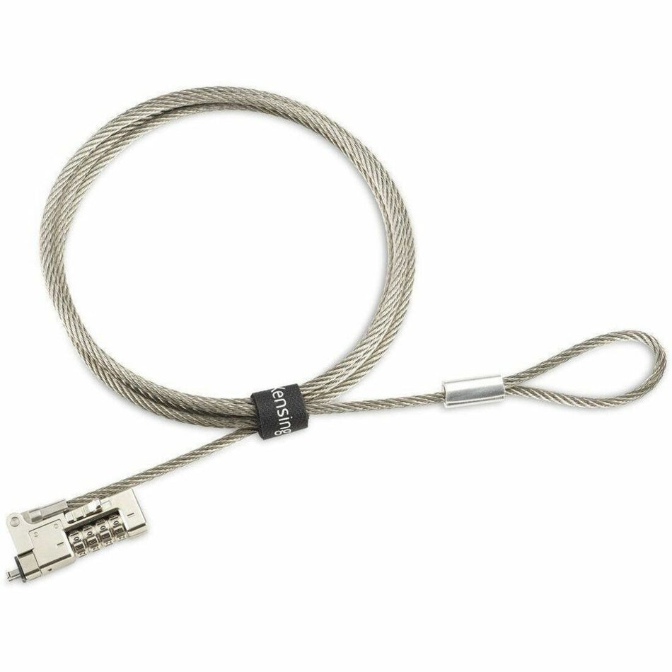 Kensington Slim NanoSaver 2.0 EQ Combination Laptop Lock - Serialized Single-Pack - K65091WW