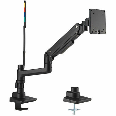 Kensington SmartFit Mounting Arm for Monitor, Clamp Mount, Grommet - Black Powder Coat - Landscape/Portrait - K58273NA