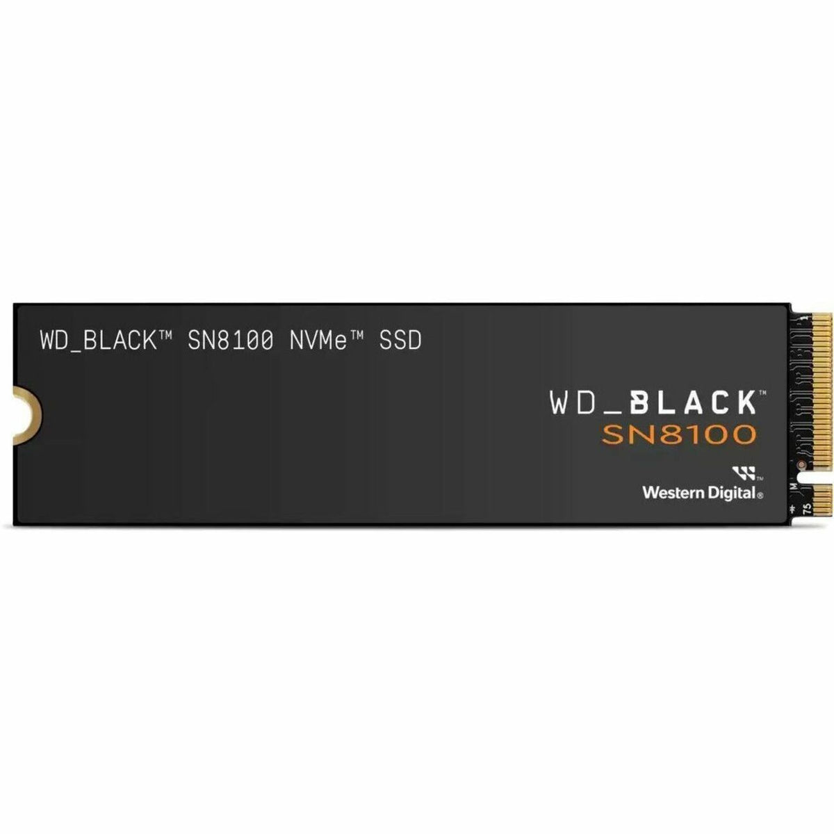 Western Digital Black SN8100 WDS400T1X0M-00CMT0 4 TB Solid State Drive - M.2 2280 Internal - PCI Express NVMe (PCI Express NVMe 5.0 x4) - WDS400T1X0M-00CMT0