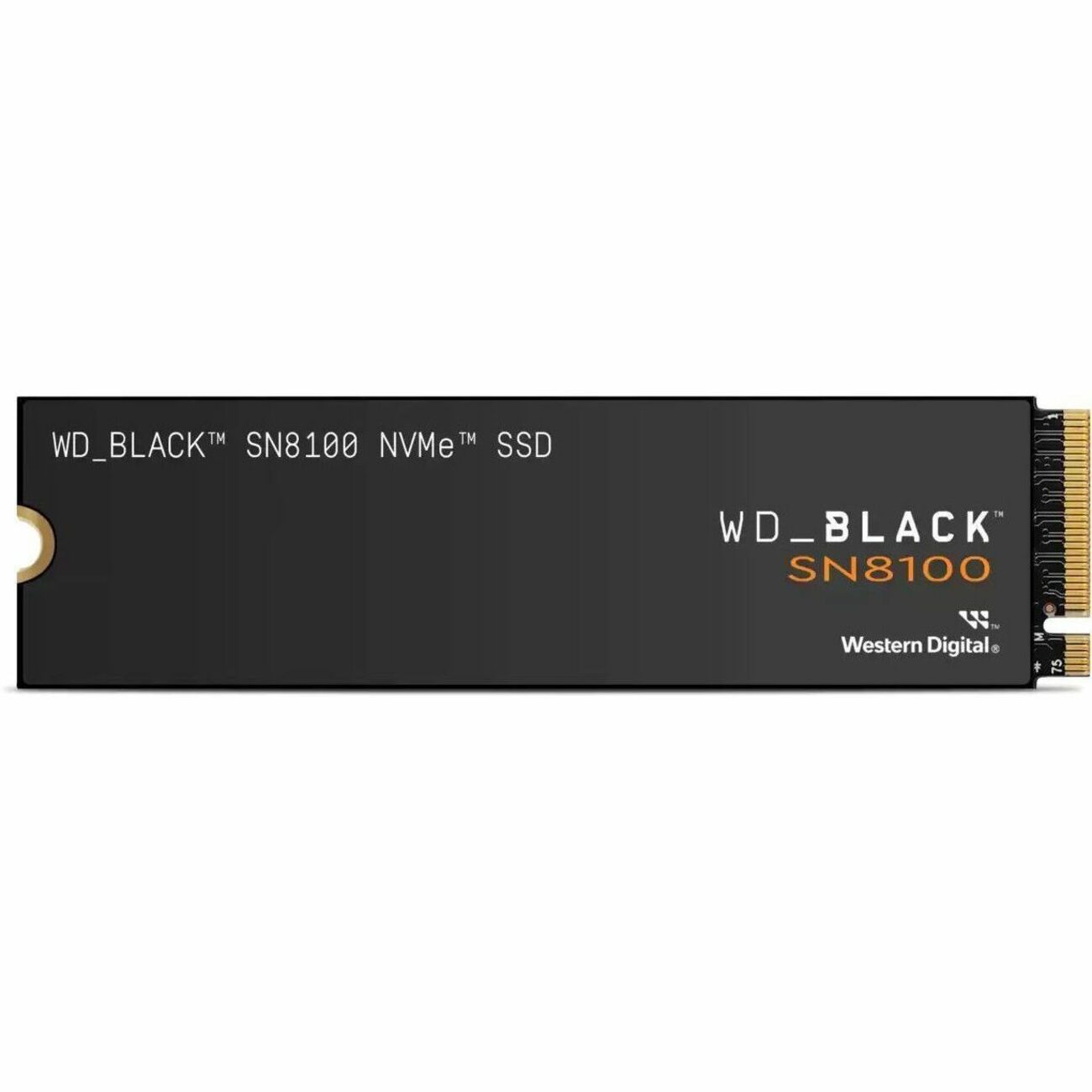 Western Digital Black SN8100 WDS400T1X0M-00CMT0 4 TB Solid State Drive - M.2 2280 Internal - PCI Express NVMe (PCI Express NVMe 5.0 x4) - WDS400T1X0M-00CMT0