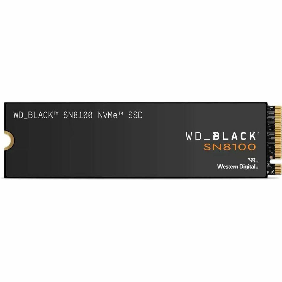 Western Digital Black SN8100 WDS400T1X0M-00CMT0 4 TB Solid State Drive - M.2 2280 Internal - PCI Express NVMe (PCI Express NVMe 5.0 x4) - WDS400T1X0M-00CMT0