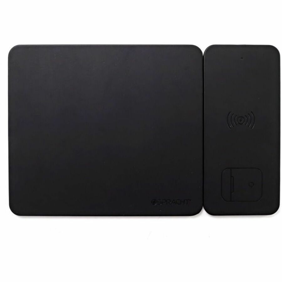 Spracht MagPad Magnetic Wireless Charging Mouse Pad - MGPBK