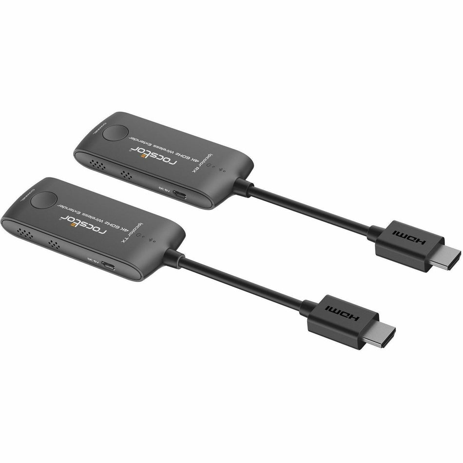 Rocstor TrueReach Mini Portable HDMI over Wireless Extender 4K@60Hz 65ft (20M) - Y10G009-B2