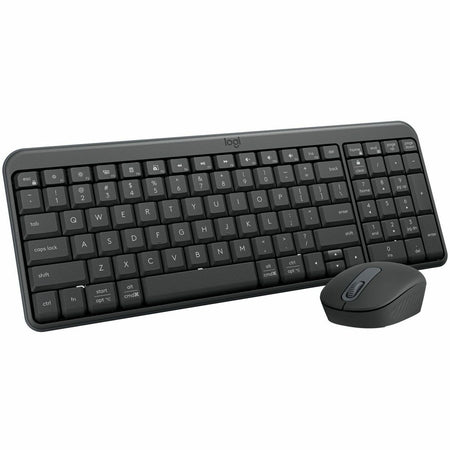 Logitech MK250 Bluetooth Wireless Mouse and Keyboard Combo: Fast & Easy Connectivity, Compact Wireless Keyboard, Ambidextrous Mouse (Graphite) - 920-013510