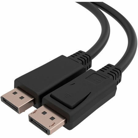 C2G TAA-Compliant DisplayPort™ Cable with Latches-8K 60Hz - M/M - Black - C2G50112