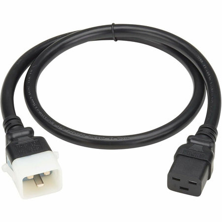 Eaton Tripp Lite Series PDU Power Cord, C19 to P-Lock C20 - Heavy-Duty, 20A, 250V, 12 AWG, 4 ft. (1.2 m), Black - P036-E04