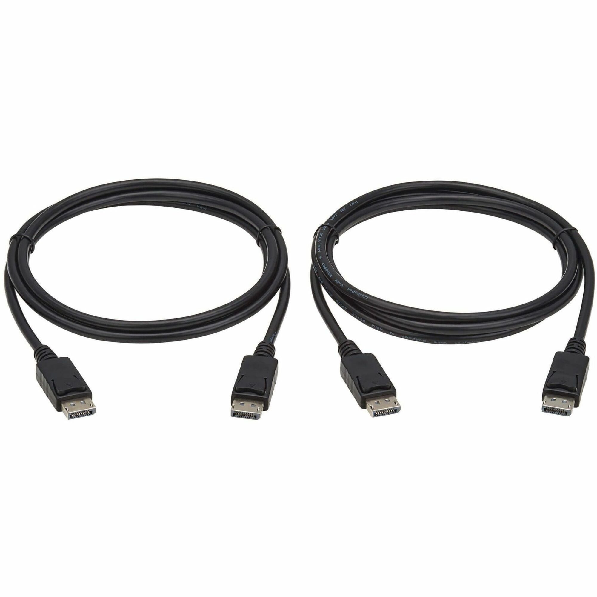 Tripp Lite series P580-010-2PK DisplayPort Audio/Video Cable - P580-010-2PK