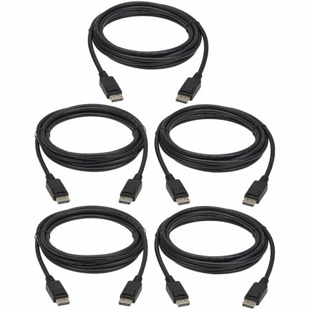 Tripp Lite series P580-010-5PK DisplayPort Audio/Video Cable - P580-010-5PK