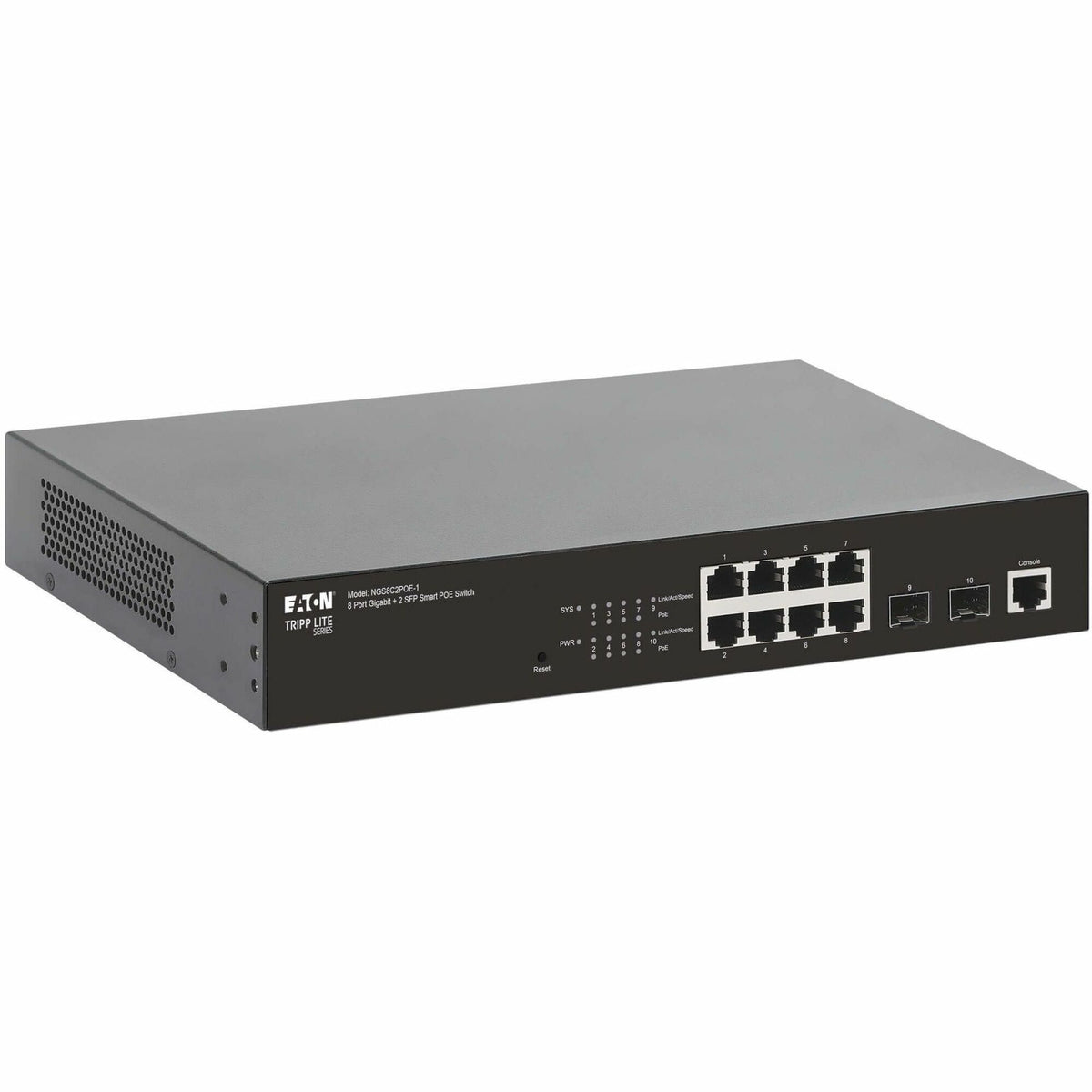 Tripp Lite series NGS8C2POE-1 Ethernet Switch - NGS8C2POE-1