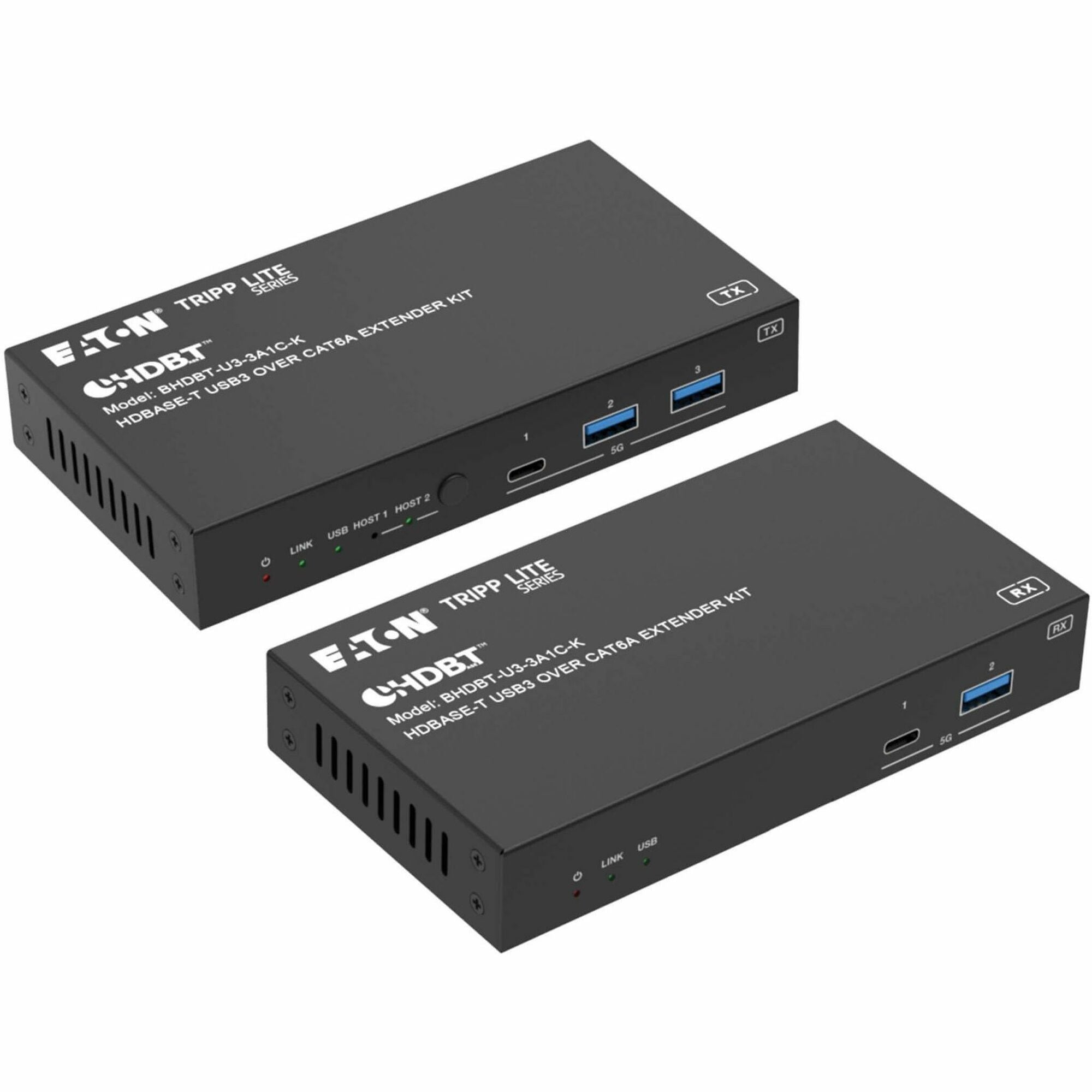 Tripp Lite series BHDBT-U3-3A1C-K USB Extender - BHDBT-U3-3A1C-K
