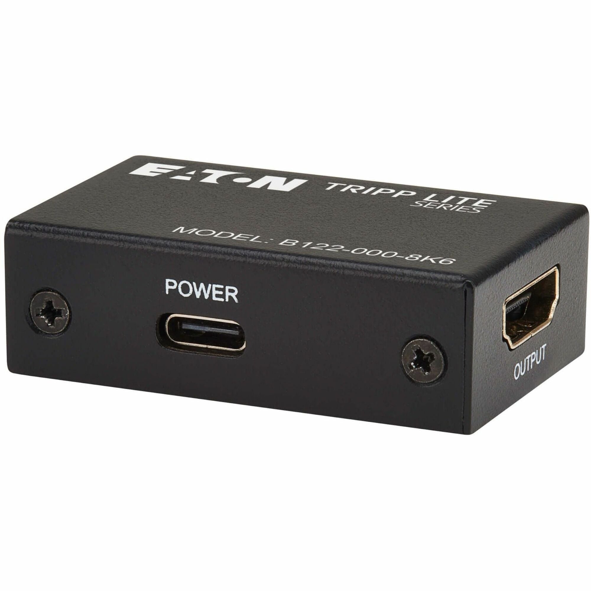 Tripp Lite series 8K HDMI Signal Booster/Extender (F/F) - 8K 60 Hz, 4K 120 Hz, 4:4:4, HDR10+, Up to 10 m (32.8 ft.) - B122-000-8K6