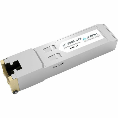 Axiom 1000BASE-T SFP Transceiver for Dell (10-Pack) - 407-BBOS - 407-BBOS-10PK