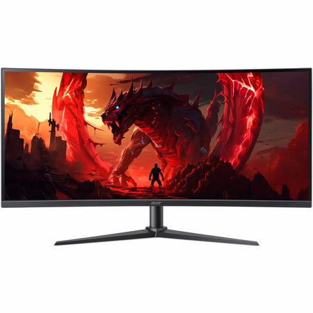 Acer Nitro XZ340CUR X0 34" Class UWQHD Gaming LCD Monitor - 21:9 - Black - UM.CX0AA.006