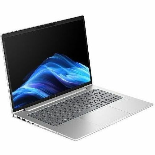 HP EliteBook 6 G1i 14" Notebook - WUXGA - Intel Core Ultra 5 235U - vPro Technology - 16 GB - 512 GB PCIe NVMe SSD - English Keyboard - Pike Silver Aluminum - BD5J2UT#ABA