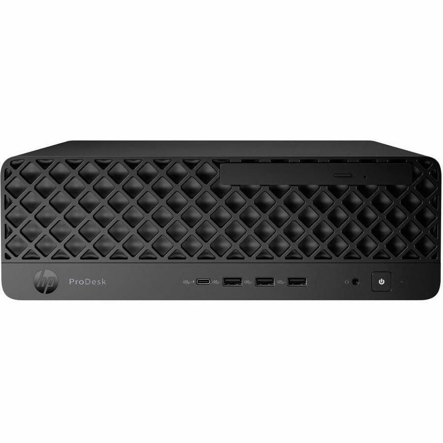 HP ProDesk 4 G1i Desktop Computer - Intel Core Ultra 5 15th Gen 235 - vPro Technology - 16 GB - 256 GB SSD - Small Form Factor - Jack Black - Smart Buy - BH9F0UT#ABA