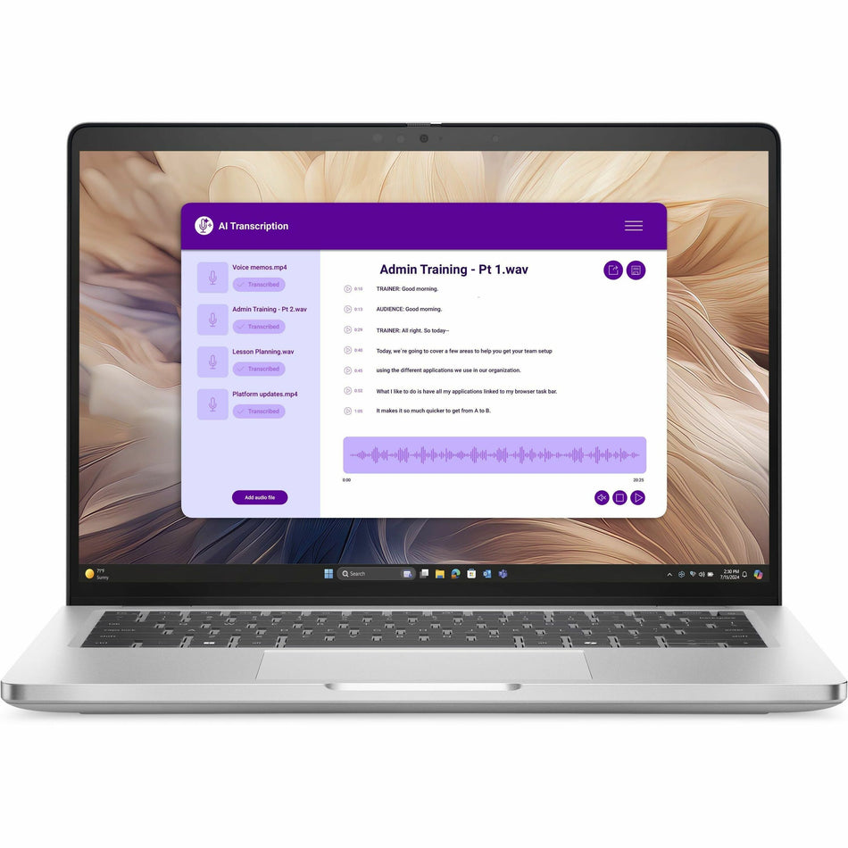 Dell Pro 14 Plus PB14250 14" Clamshell Notebook - Full HD Plus - 60 Hz - Intel Core Ultra 7 265U - vPro Technology - 32 GB - 512 GB SSD - English (US) Keyboard - Aluminum - NGC53