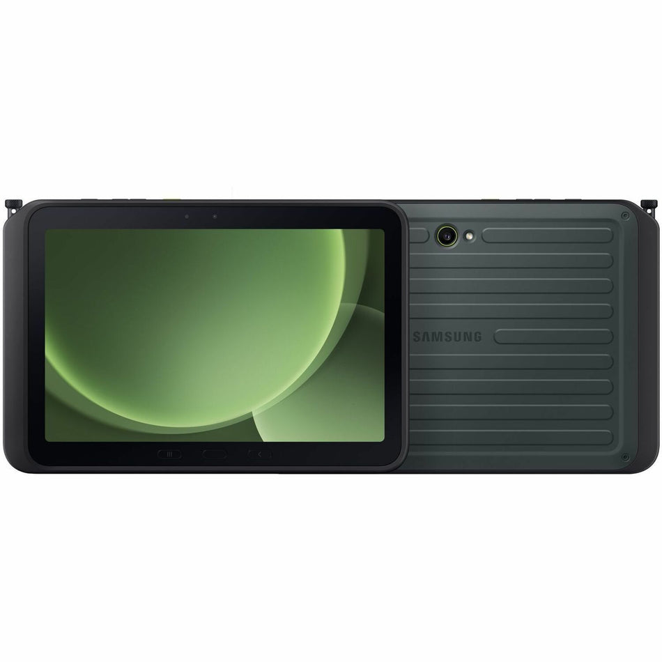 Samsung Galaxy Tab Active5 Pro 5G Enterprise Edition Rugged Tablet - 10.1" WUXGA - Qualcomm SM7635 Snapdragon 7s Gen 3 (4 nm) Octa-core - 6 GB - 128 GB Storage - 5G - Green - SM-X358UZGAN14