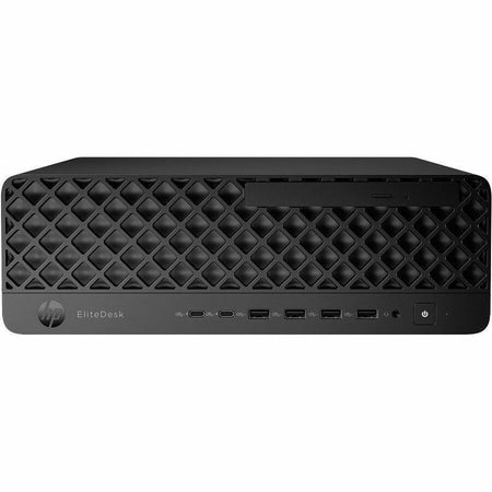 HP EliteDesk 8 G1i Desktop Computer - Intel Core Ultra 5 235 - vPro Technology - 16 GB - 512 GB SSD - Small Form Factor - Jack Black - Smart Buy - BH9E4UT#ABA