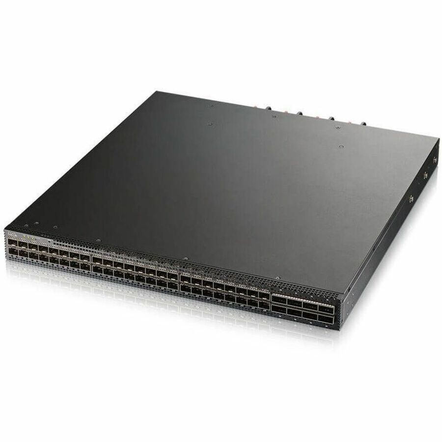 ZYXEL CX4800-56F 48-port 10G/25G L3 Aggregation Fiber Switch with 8 100G Uplinks - CX4800-56F-DAC