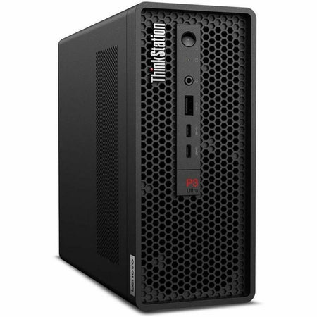 Lenovo ThinkStation P3 Ultra Gen 2 30J50039US Workstation - 1 x Intel Core Ultra 5 2nd Gen 235 - vPro Technology - 16 GB - 512 GB SSD - Small Form Factor - Black - 30J50039US