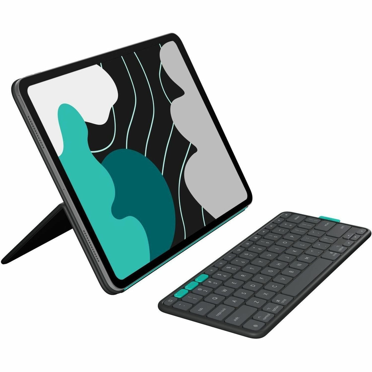 Logitech Flip Folio, Keyboard Case for iPad Pro 13-inch (M4 & M5) & iPad Air 13-inch (M2 & M3) (2024, 2025), Graphite - 920-013367