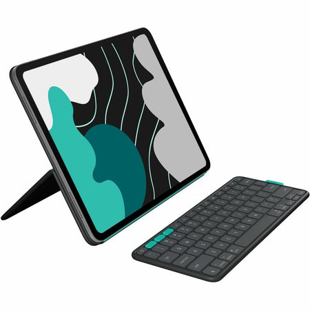 Logitech Flip Folio, Keyboard Case for iPad Pro 13-inch (M4 & M5) & iPad Air 13-inch (M2 & M3) (2024, 2025), Graphite - 920-013367