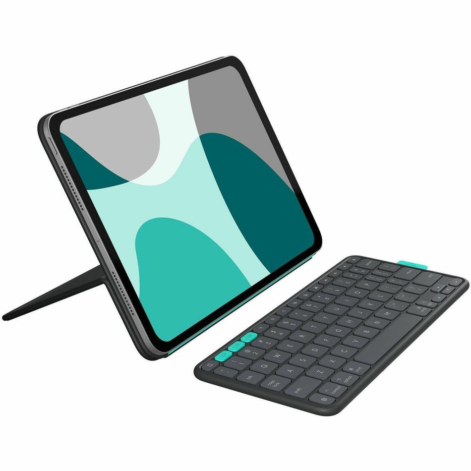 Logitech Flip Folio Keyboard Case for iPad Pro 11-inch (M4 & M5) & iPad Air 11-inch (M2 & M3)(5th Gen - 2024), Graphite - 920-013369