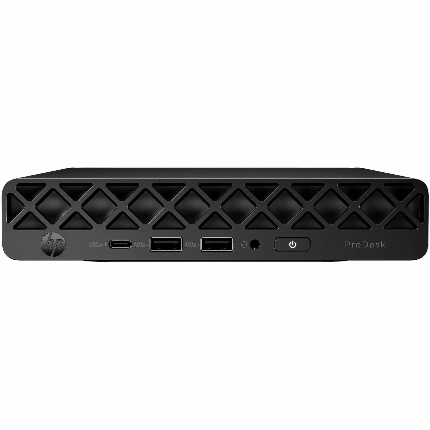 HP ProDesk 4 G1i Desktop Computer - Intel Core Ultra 7 265T - vPro Technology - 16 GB - 512 GB SSD - Mini PC - Jack Black - BS7M5UT#ABA